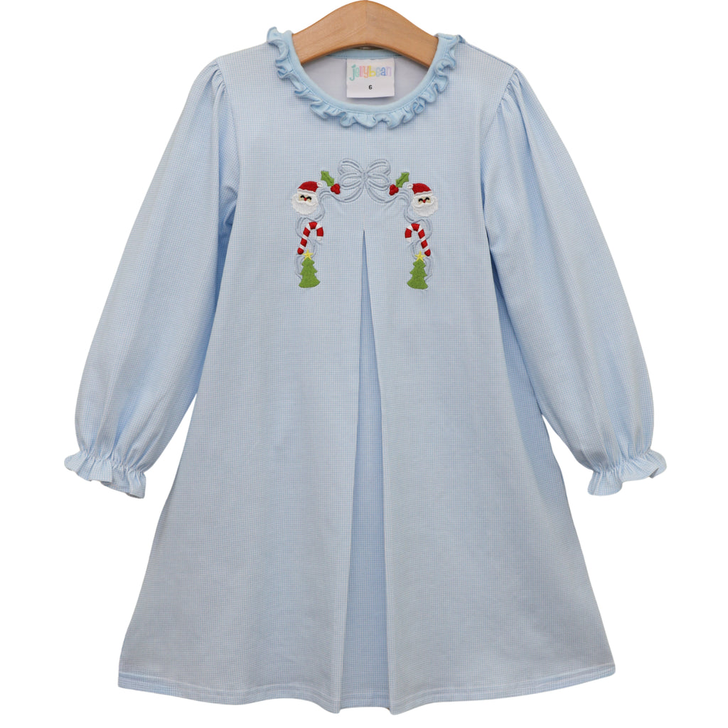 A Classic Christmas Pleat Dress