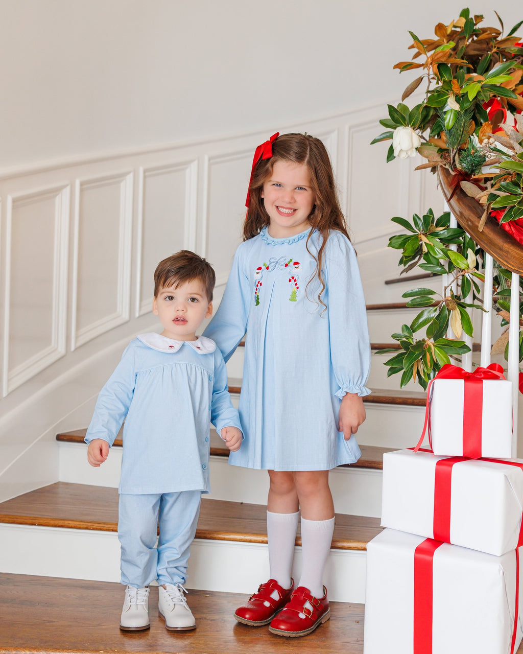 A Classic Christmas Pleat Dress