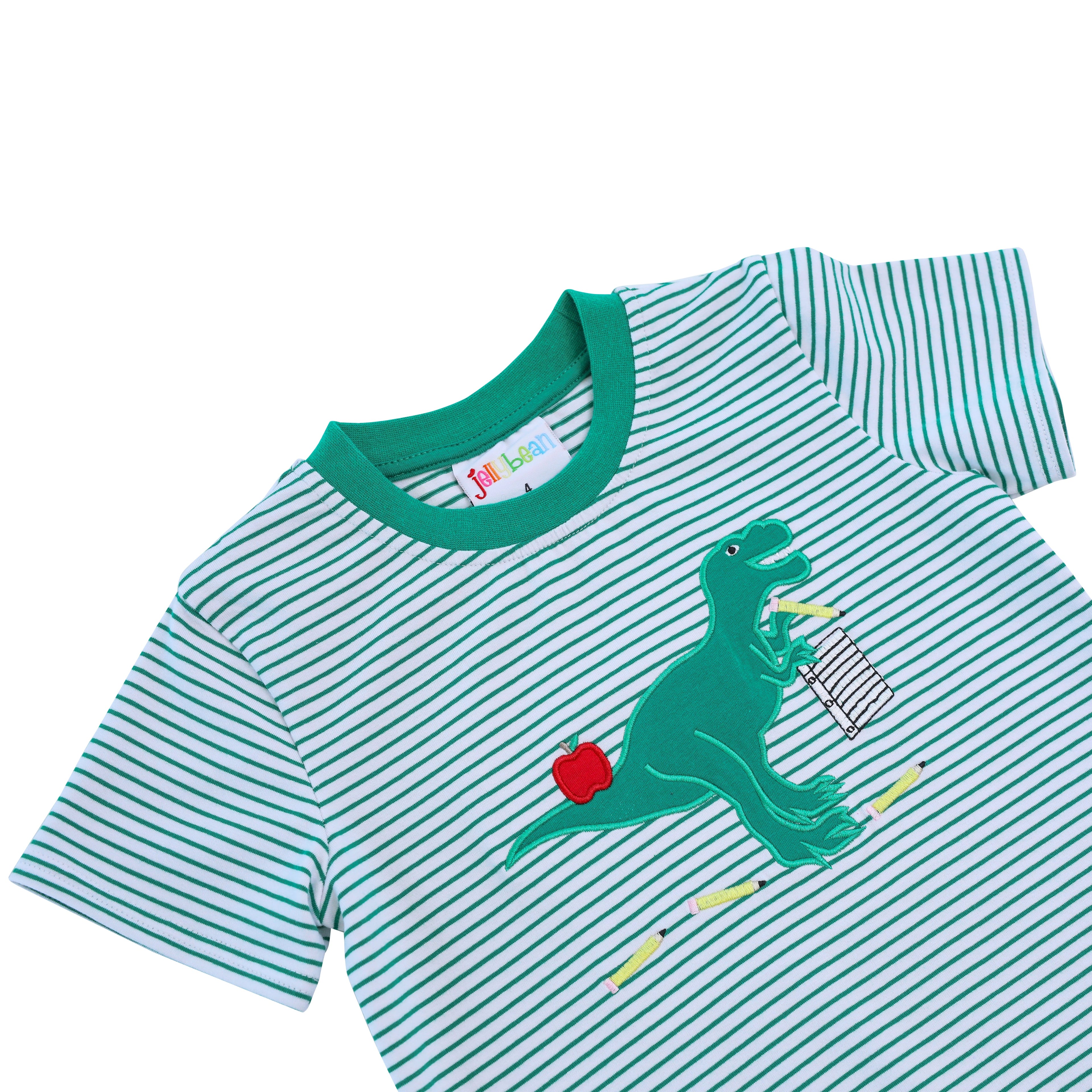 Back to School Dino Short Set