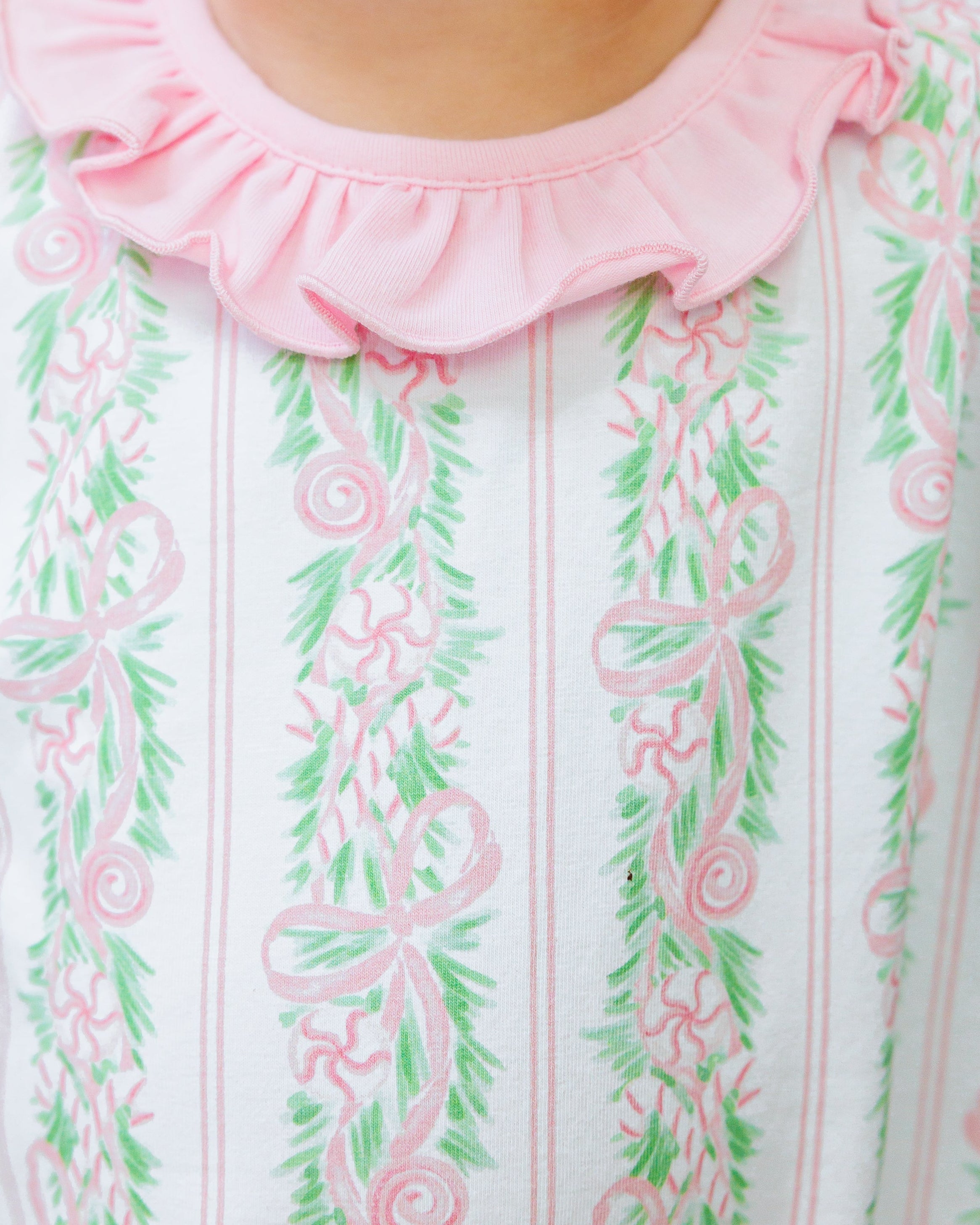 Blush and Bough Ruffle Romper