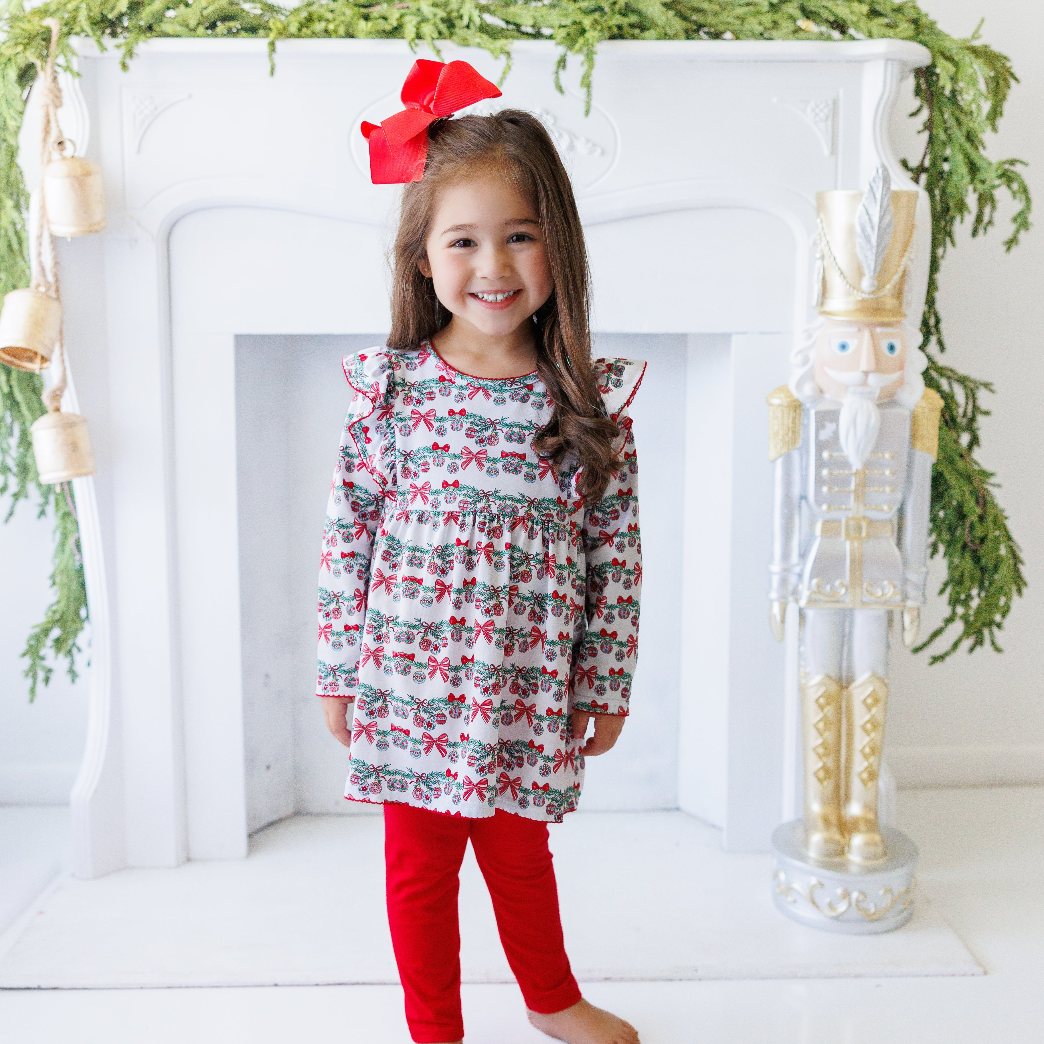 Bows and Baubles Pants Set