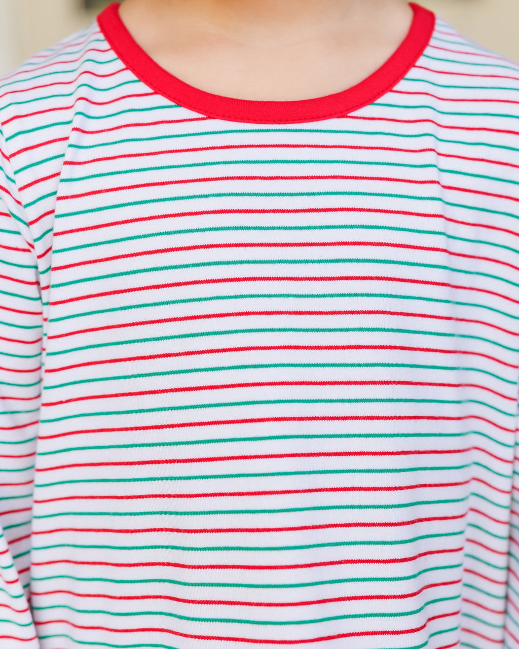 Christmas Candy Stripe Pants Set