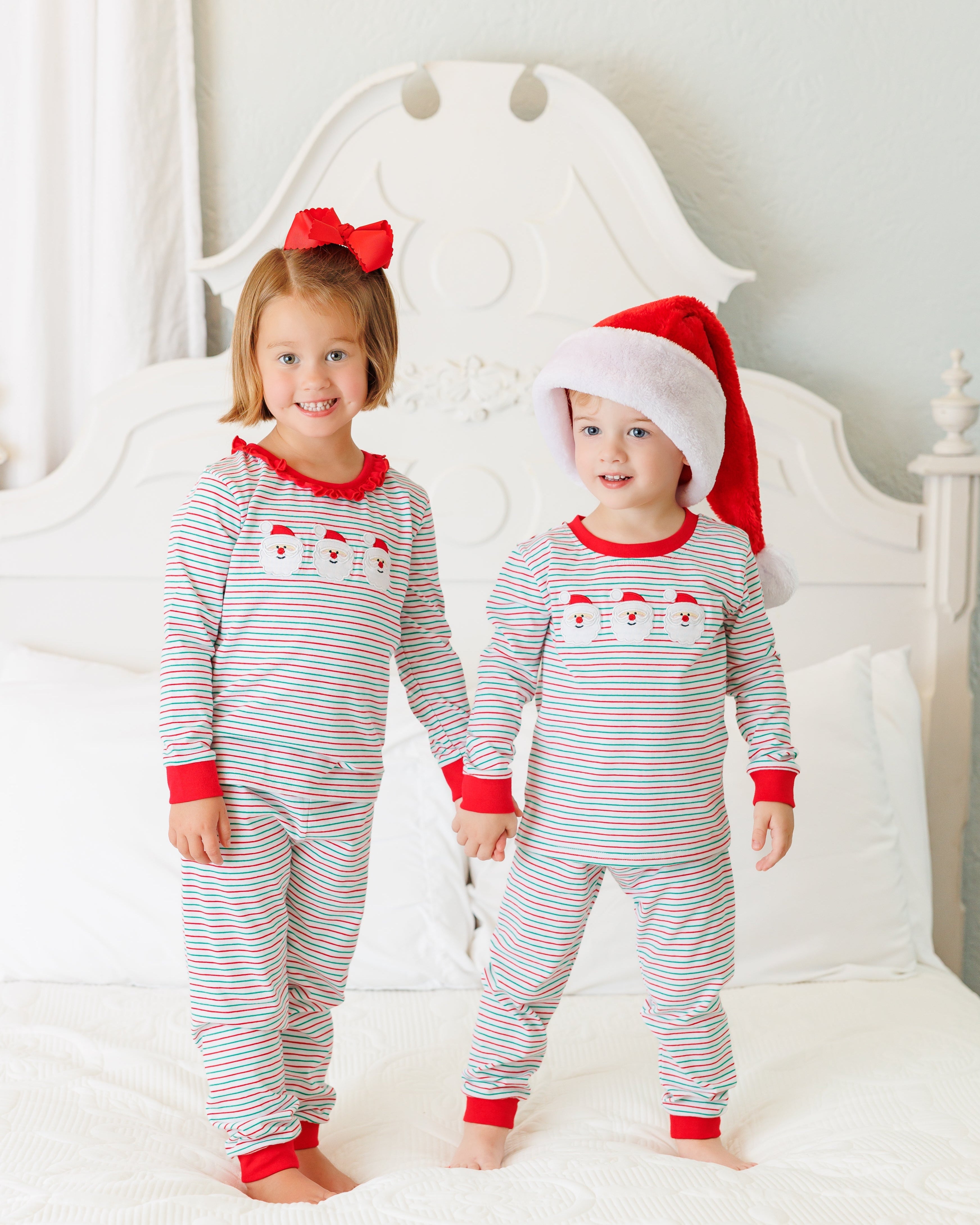 Christmas Candy Stripe Light Skin Santa Set