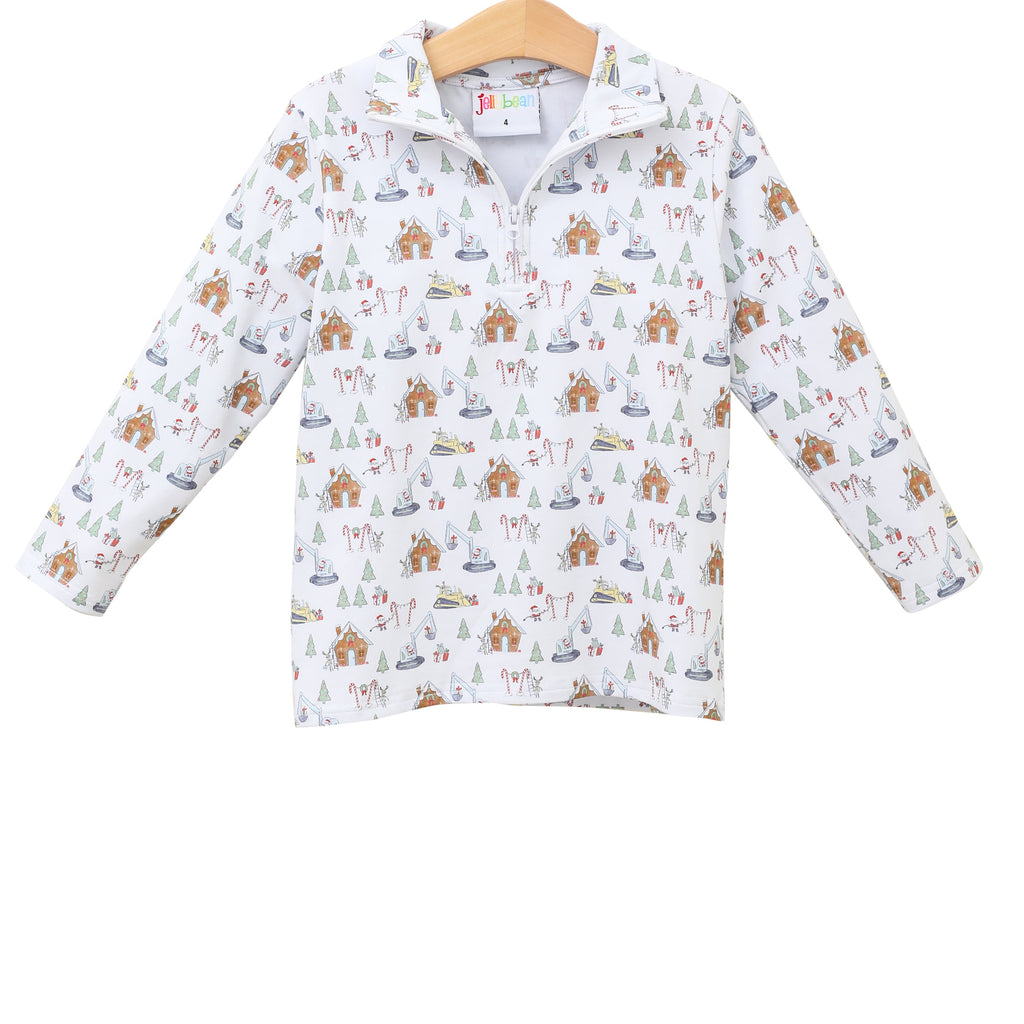 Constructing Christmas Pullover
