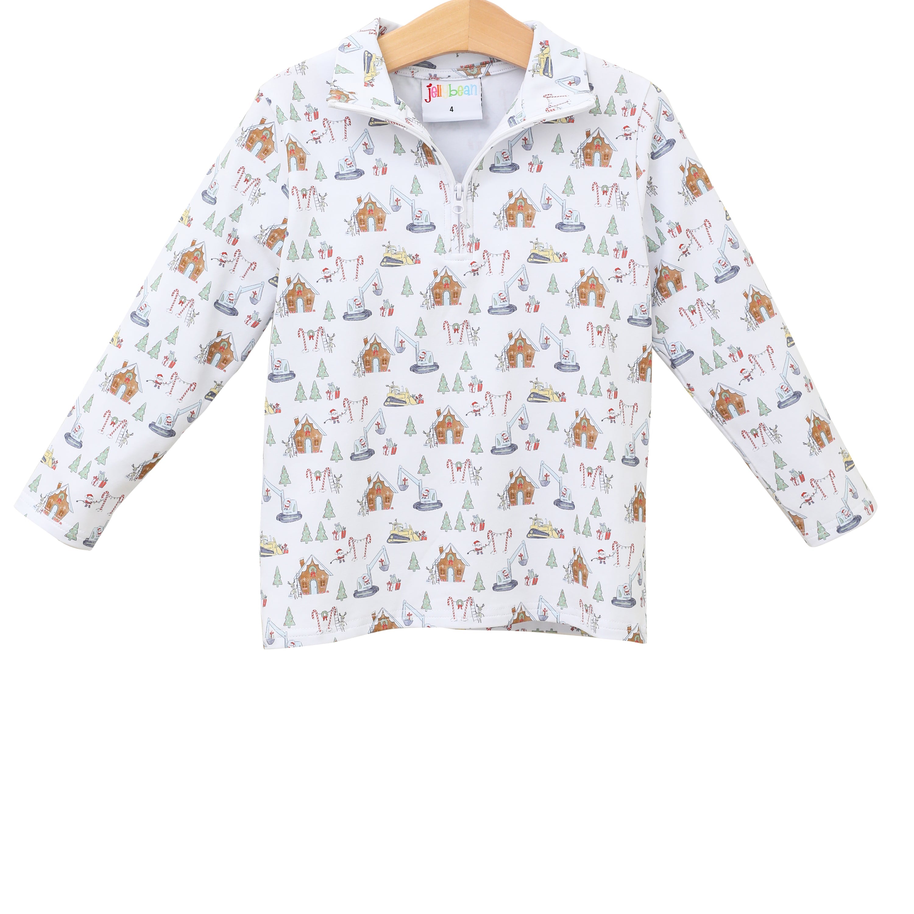 Constructing Christmas Pullover