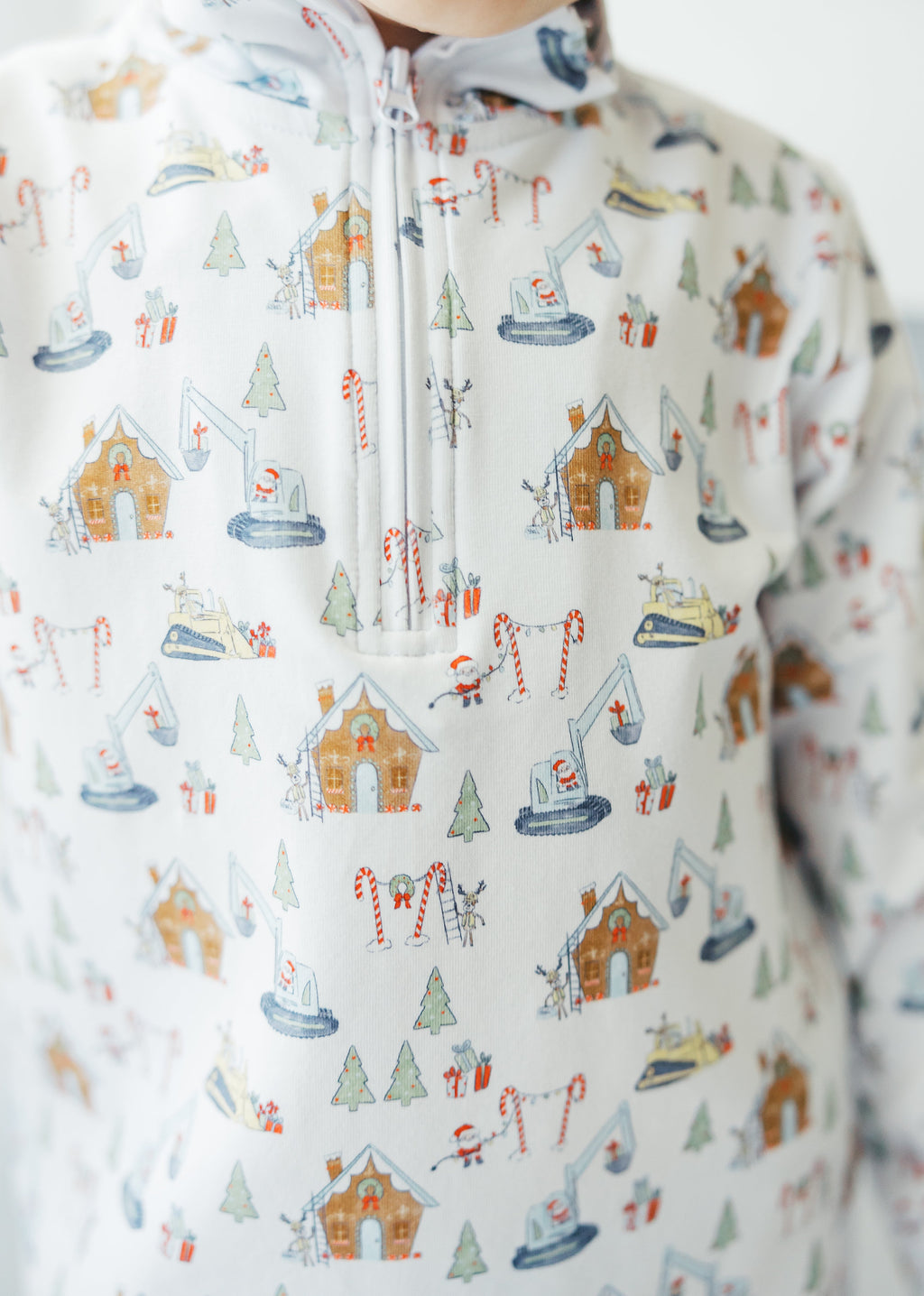Constructing Christmas Pullover