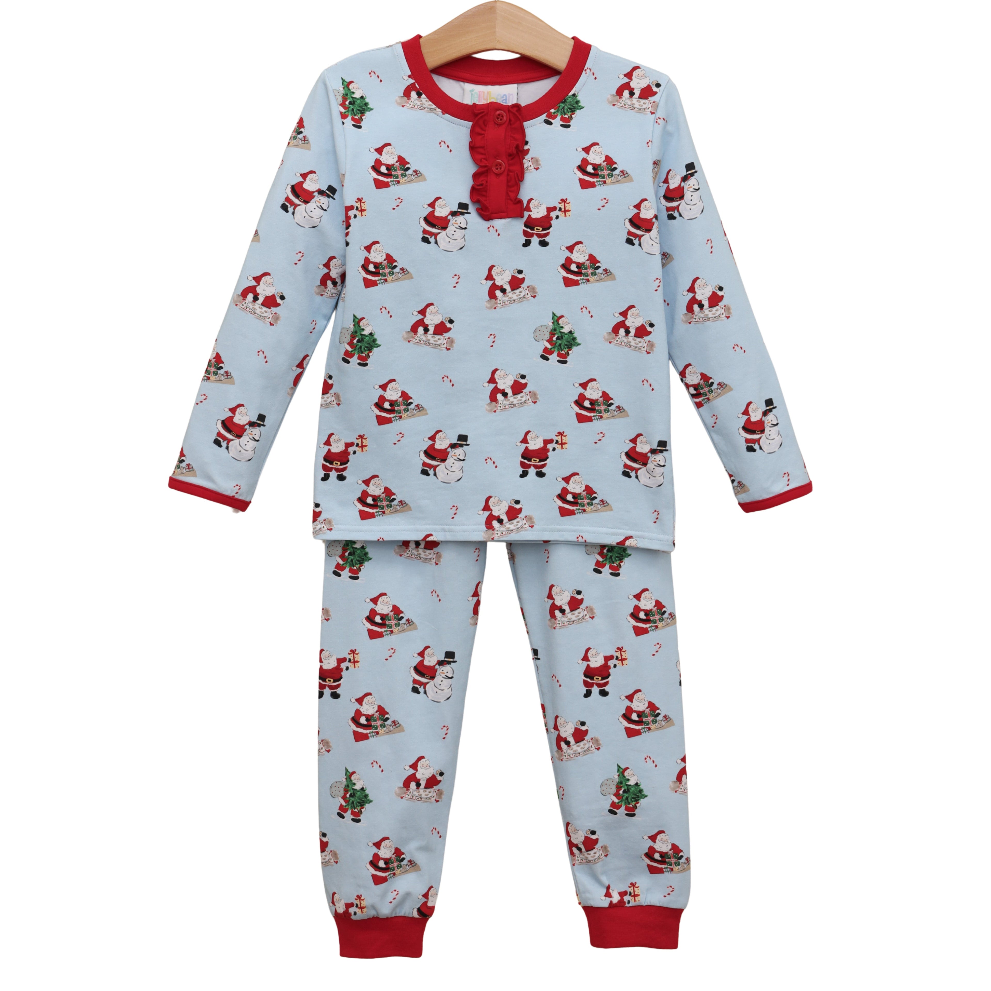Here Comes Santa Claus Ruffle Lounge Set