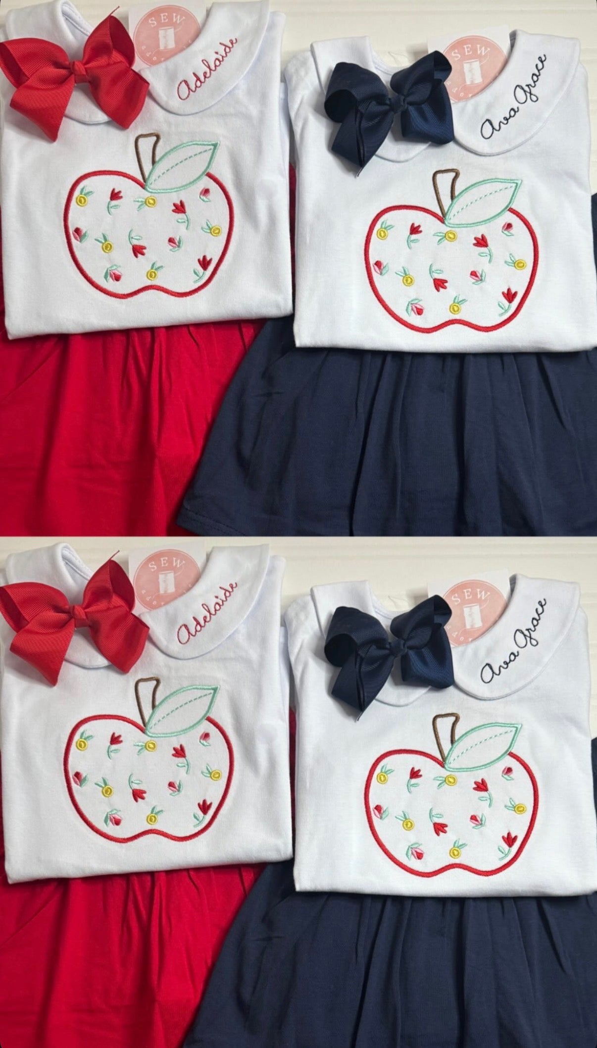 Peter Pan Collar Top (2 colors)