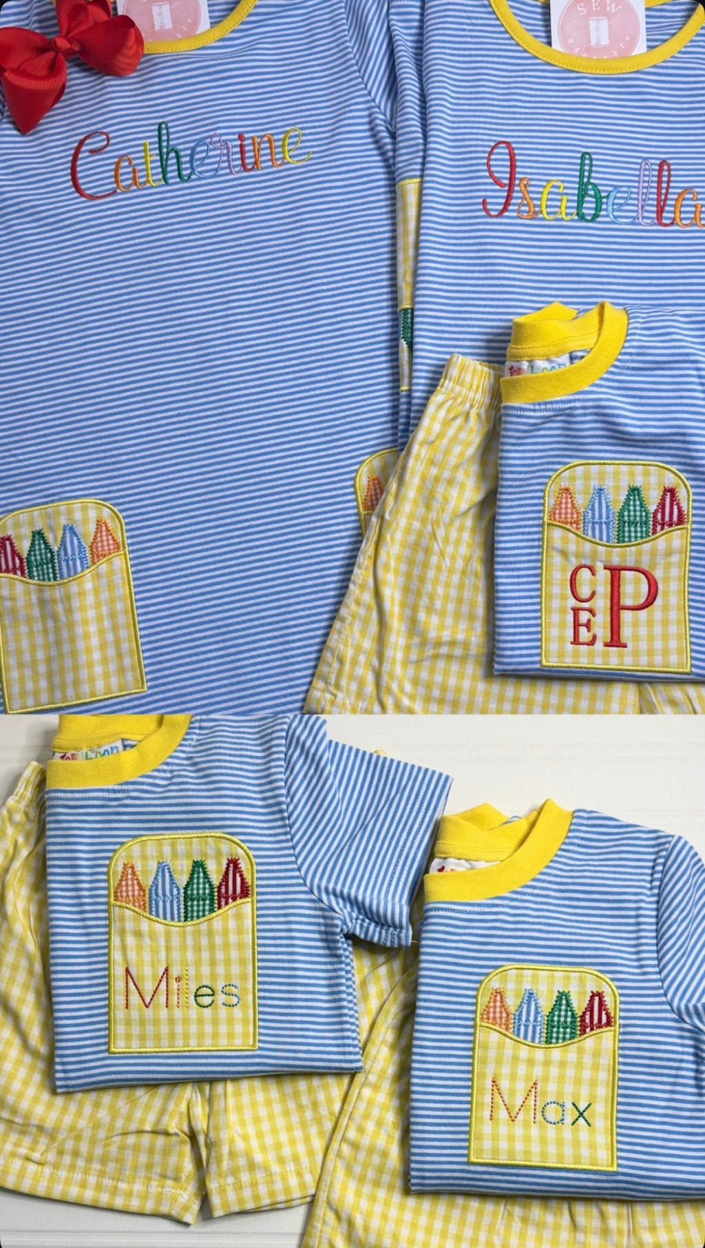 Crayon Pocket Short Set