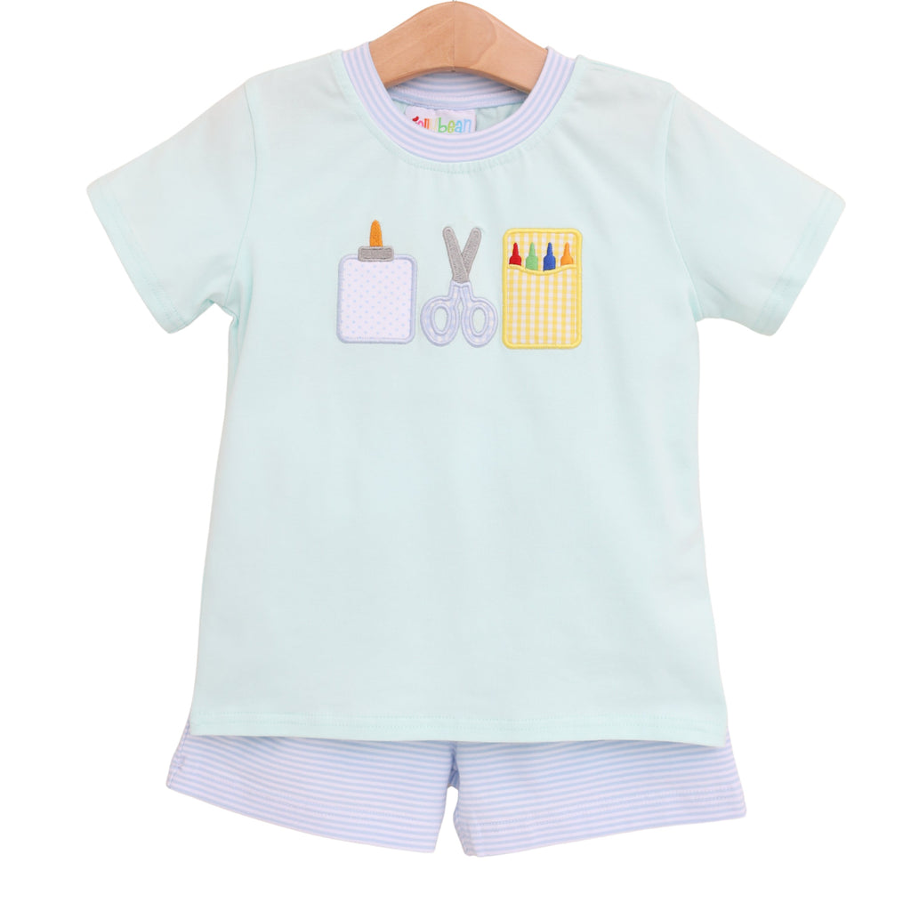 Ready Set Learn Short Set - Blue