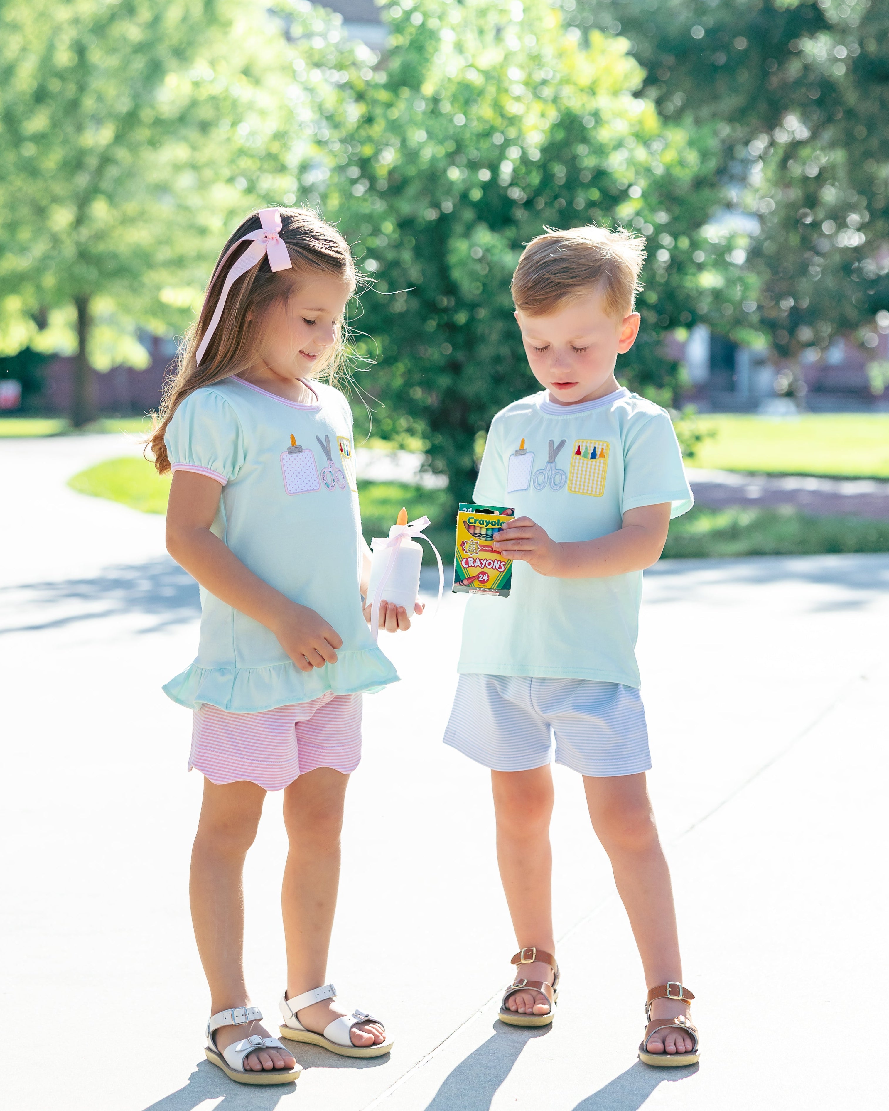 Ready Set Learn Short Set - Blue
