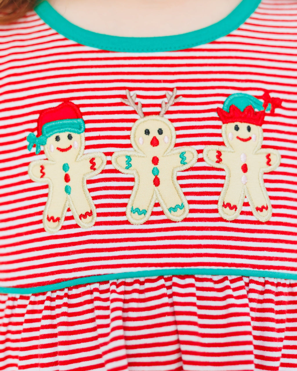 Santa's Sweet Helper Ruffle Pants Set